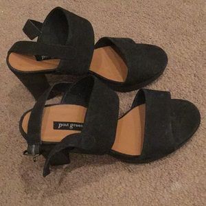 Paul Green Black Heels